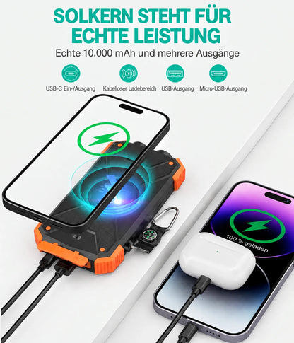 Solkern steht für echte Leistung – 10.000 mAh