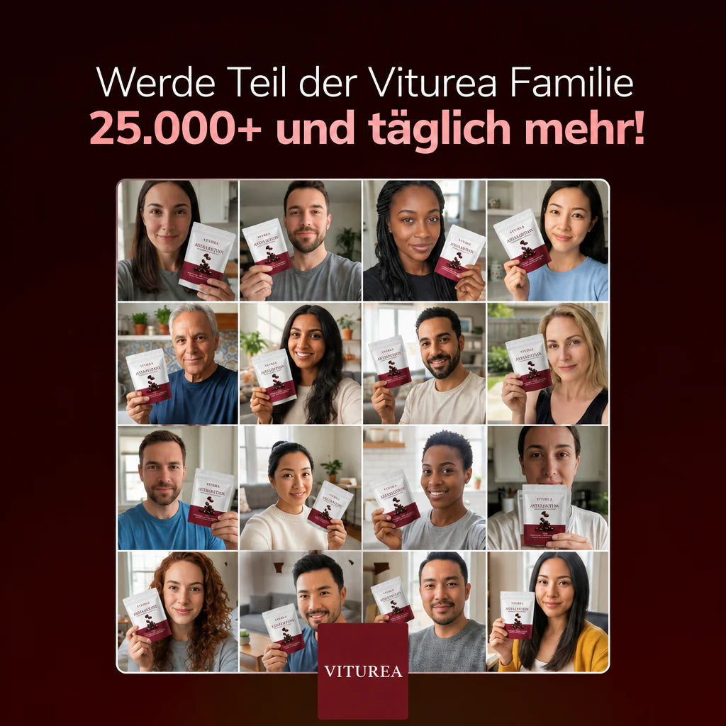 Werde Teil der Viturea Familie – über 25.000 zufriedene Kundinnen und Kunden