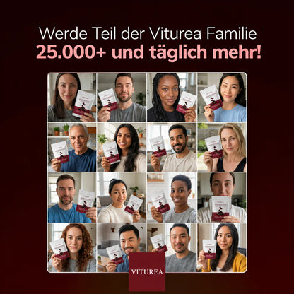 Werde Teil der Viturea Familie – über 25.000 zufriedene Kundinnen und Kunden