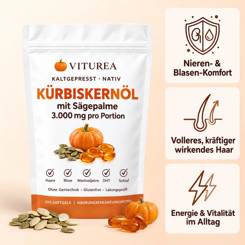 Nieren- & Blasen-Komfort, volleres Haar, Energie im Alltag